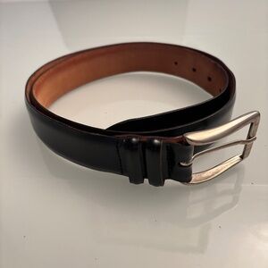 Tod's Men's Leather Belt, Size 100 CM, Color - Dark Brown